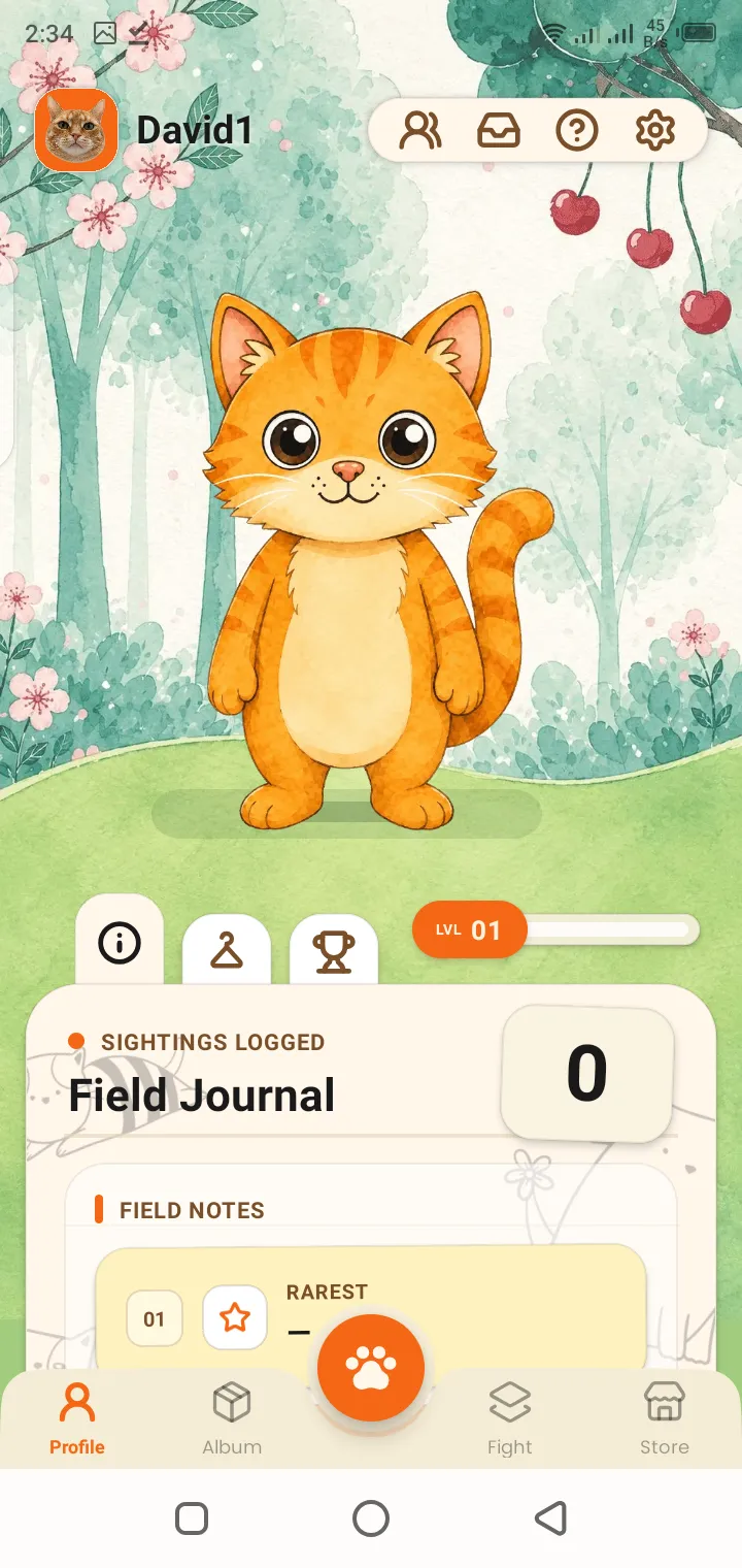 CatchCat APK camera mode for real cat detection and recognition